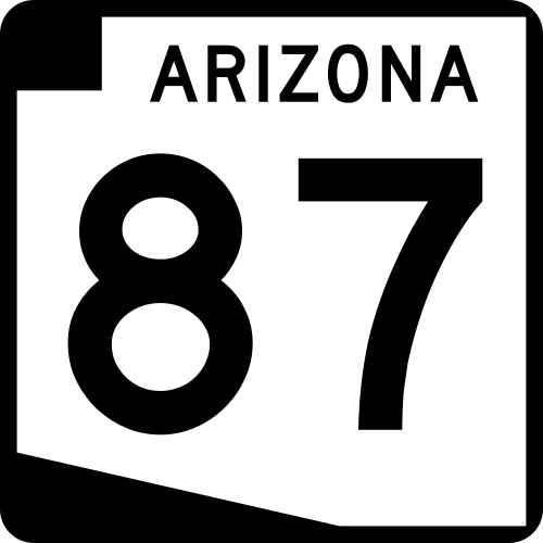 Hunt Highway shield