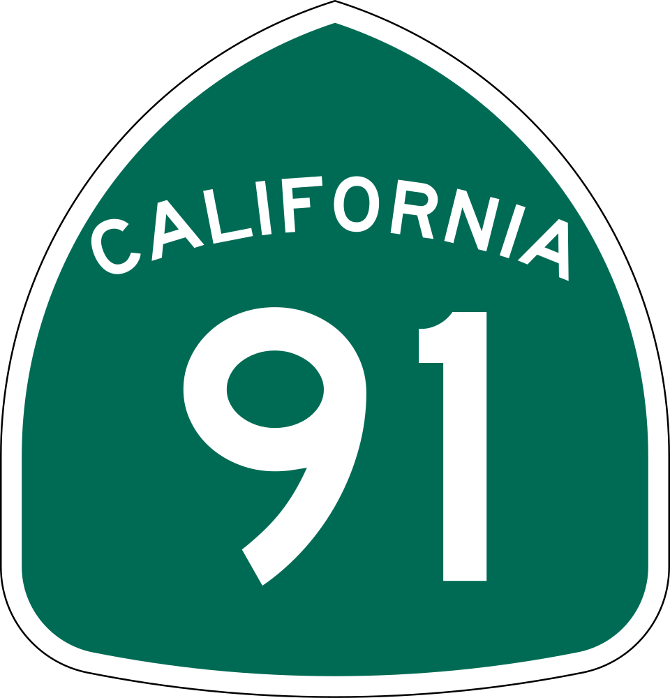 California Route 91 shield