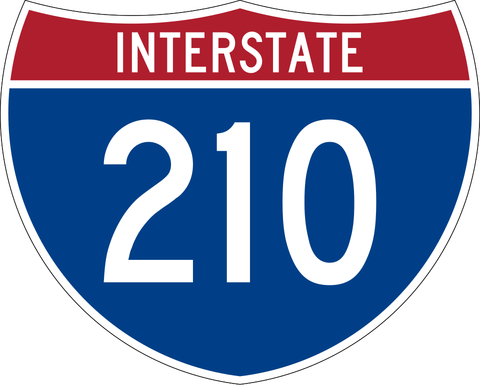 I-210 shield