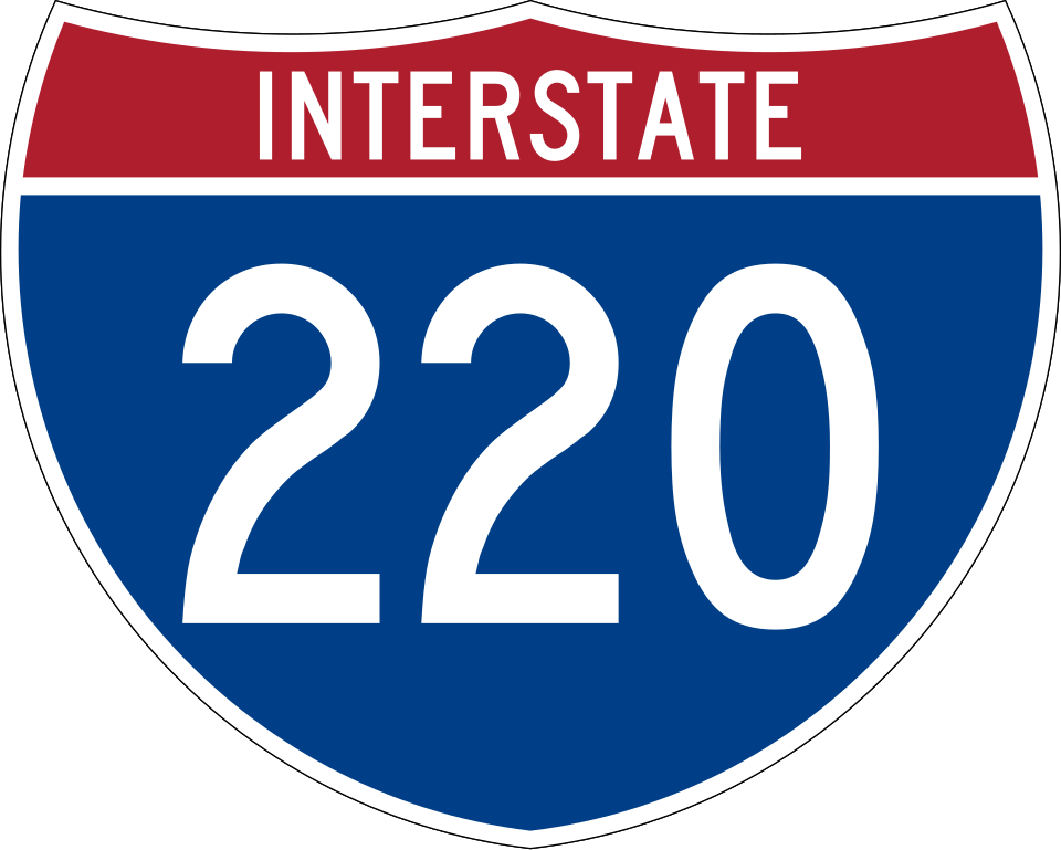 I-220 shield