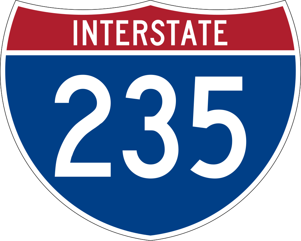 I-235 shield