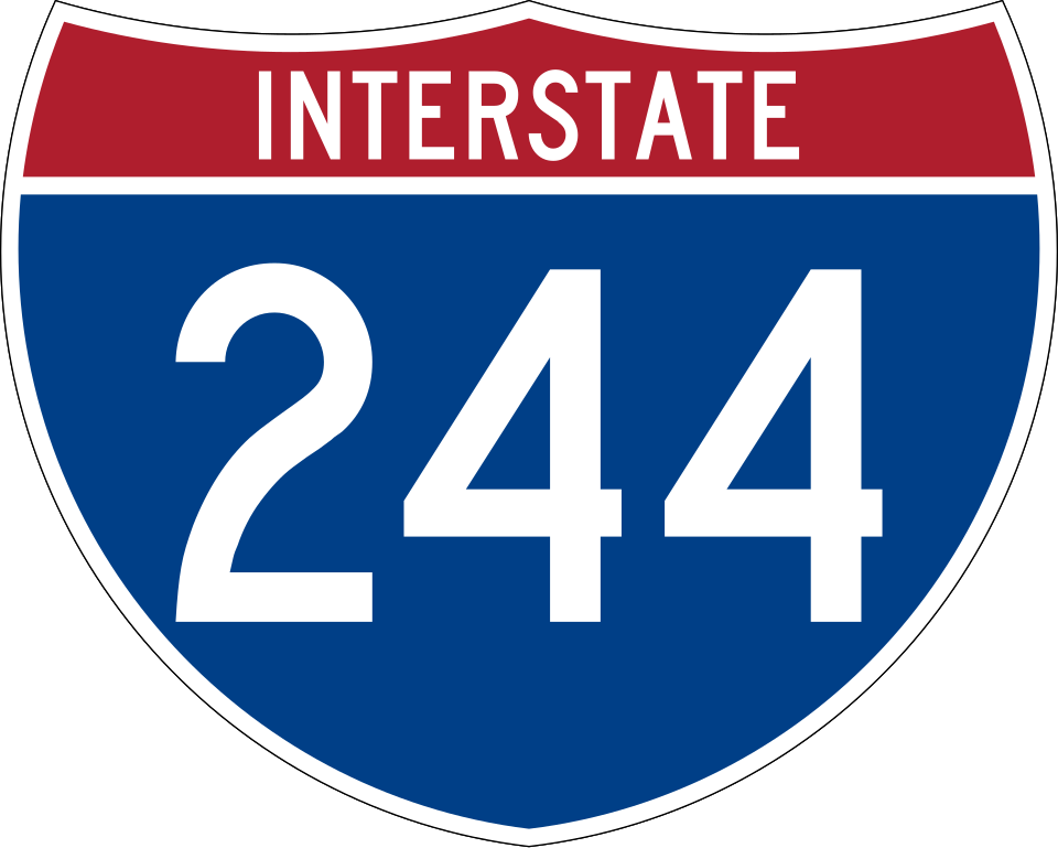 I-244 shield