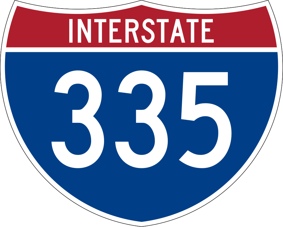 I-335 shield