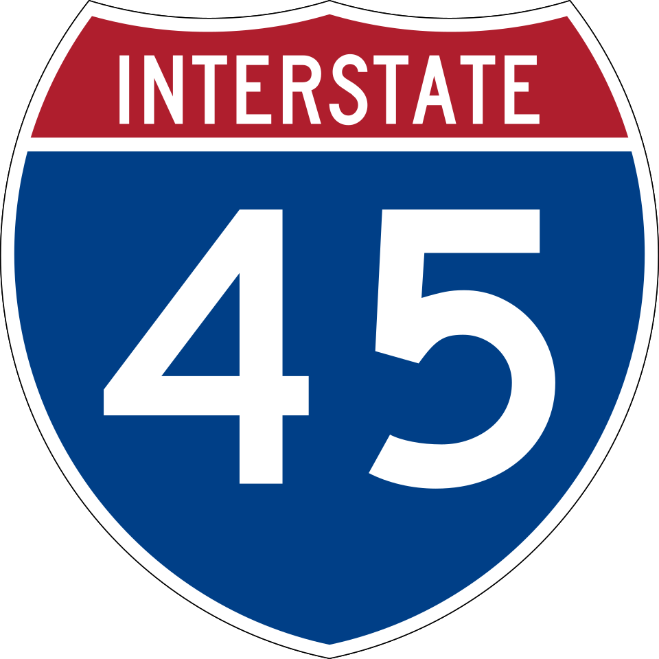 I-45 shield