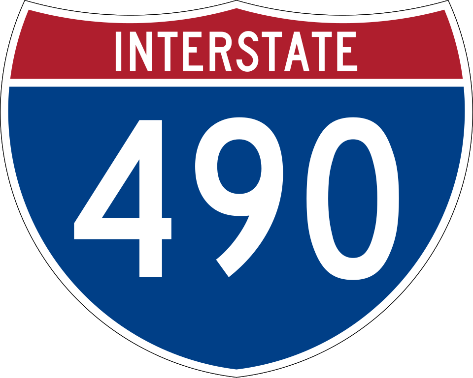 I-490 shield