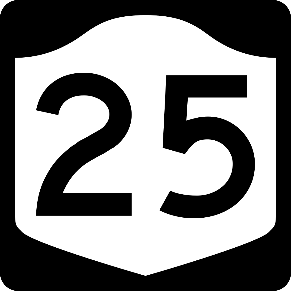 NY-25 shield