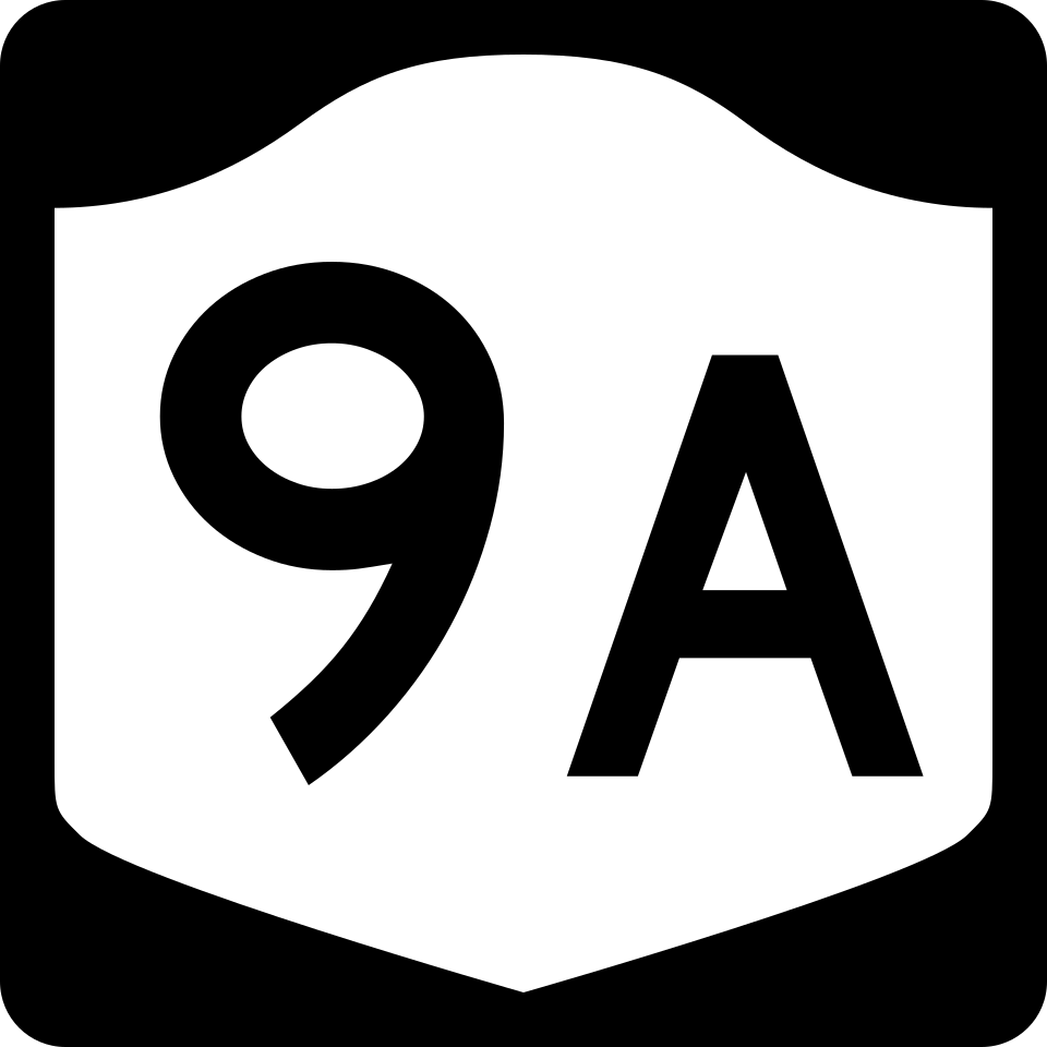 NY Route 9A (West Side connectors) shield