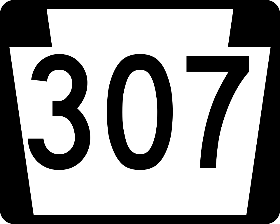 Pennsylvania Route 307 shield