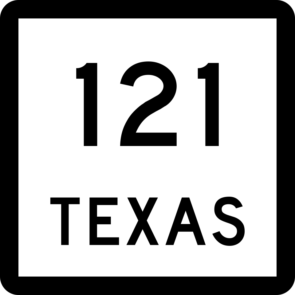 SH 121 shield