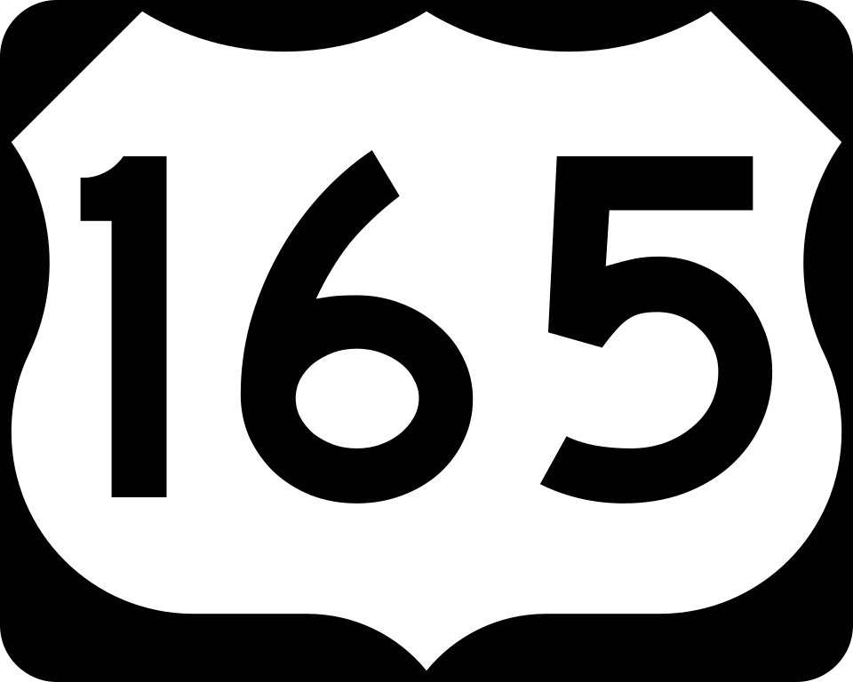 US-165 shield