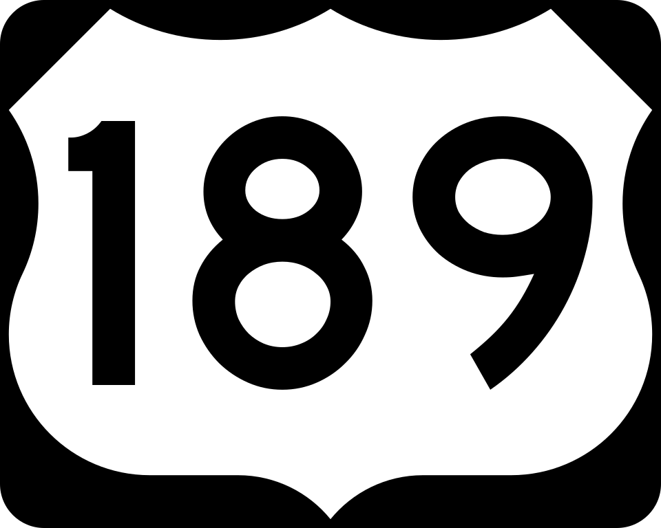 US Route 189 (Provo Canyon) shield