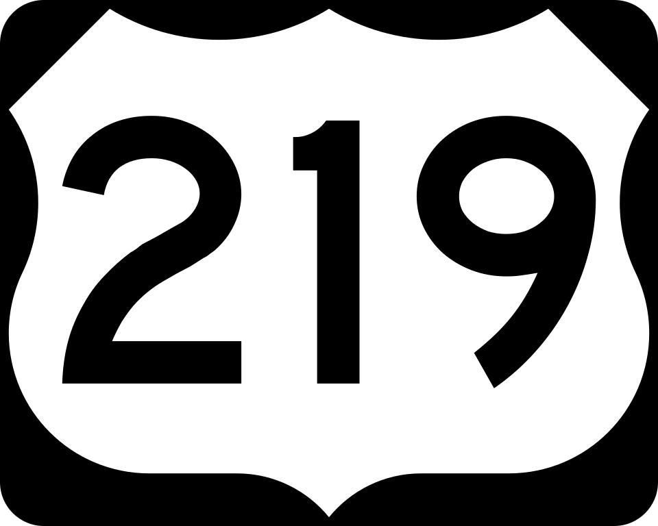 US-219 shield