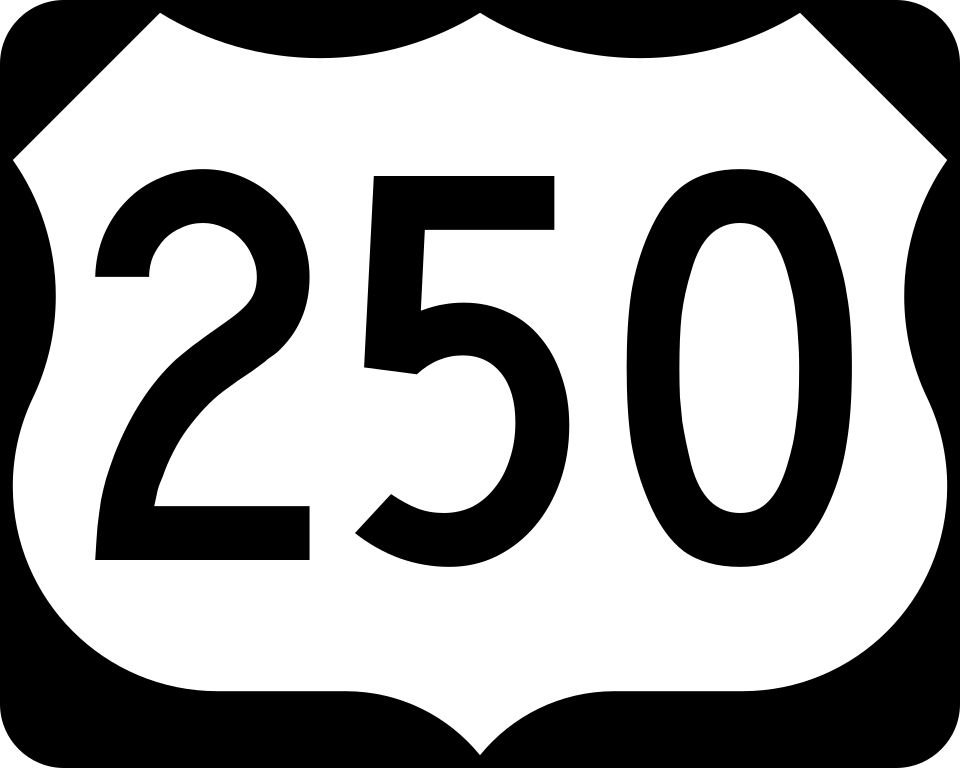 US 250 shield