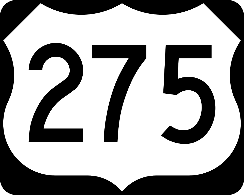 US-275 shield