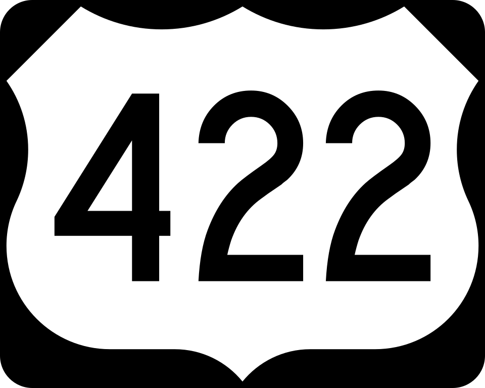 US 422 shield