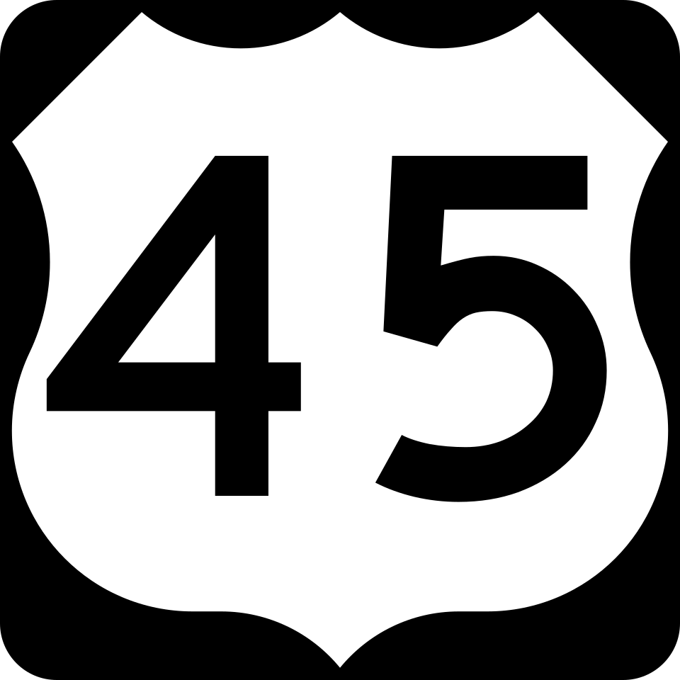 US-45 shield
