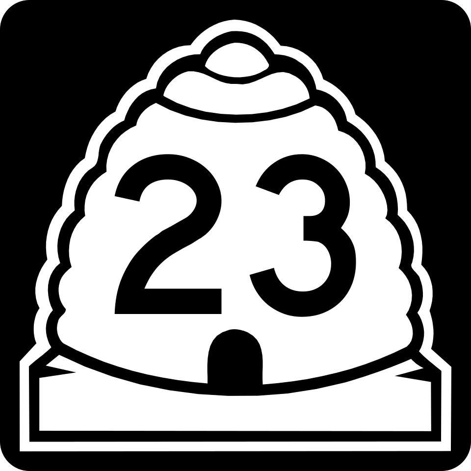 Utah Highway 23 shield